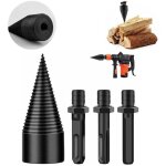 Fendeuse de bches fendeuse  bois, perceuse robuste vis cne conducteur feu fendeuse visseuse  cne ...