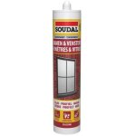 Fen�tres & vitres - mastic silicone neutre recouvrable - soudal - cartouche de 290 ml transparent