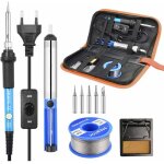 Fer a souder kit, 60w kit de soudage lectrique de prcision avec interrupteur on / off, temperature ...