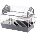 Ferplast - barn 120 cage pour lapins avec accessoires et adhsifs. agencement style grange amricaine. ...