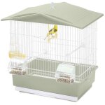 Ferplast imac tiffany cage oiseaux blanc et turquoise