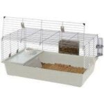 Ferplast klatka rabbit 100 cage blanche spacieuse pour rongeurs
