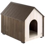 Ferplast - koya niche d'extrieur pour chien koya, en bois de pin nordique fsc. variante large - misure: ...