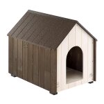 Ferplast koya niche d'extrieur pour chien ferplast koya, en bois de pin nordique fsc. variante small ...