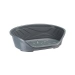 Ferplast - panier - corbeille siesta deluxe taille 6 - 70, 55223 cm - gris fonçé Ferplast - panier - corbeille siesta deluxe taille 6 - 70, 55223 cm - gris fonçé