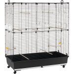 Planeta large volire cage  oiseaux planeta large : spacieuse cage mtallique avec accessoires, idale ...