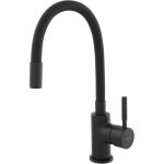 Saniverre - zumba nero robinet mitigeur de cuisine pied noir et bec haut, flexible et orientable noir ... Saniverre - zumba nero robinet mitigeur de cuisine pied noir et bec haut, flexible et orientable noir ...