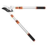 Fervi - secateur a cliquet avec manche telescopique 0322