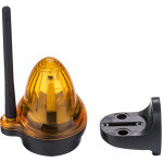 Feu clignotant lampe d'avertissement universel pour motorisation portail 12v - 265v ac / dc feu stroboscopique ...