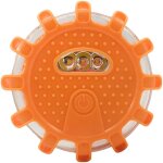 Feu clignotant led pour v�hicule, feu de d�tresse multifonctionnel avec base magn�tique pour voitures, ...
