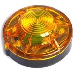 Feu de signalisation clignotant de bord de route, feu stroboscopique � del d'urgence avec base magn�tique ...