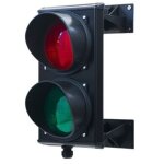 Feu de signalisation double vert et rouge 70w en 230v
