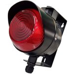 Feux de signalisation  led  led feu clignotant, statique, rouge, 85 280 v dc ( prix pour 1 )