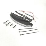 Feu de stop led pour platine support top case shad pour deux