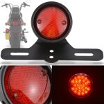 Pour feux stop pour moto pour feu arrire led moto 125 clr feu stop moto, feu arrire en alliage d'aluminium ...
