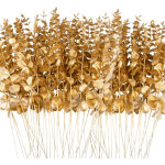 Feuillages artificiels eucalyptus, 36 tiges pour compositions florales et �v�nements