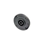Fiche haut - parleur embase femelle, contacts droits neutrik nl4mprxx nombre de ples: 4 noir 1 pc(s) ...