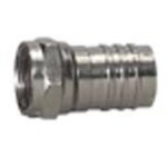 Fiche tlvision type f mle  sertir pour cble coaxial d. 7mm legrand 073995