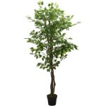 Ficus artificiel 378 feuilles 80 cm vert - vidaxl