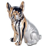 Signes grimalt - figures de figure de chien figure bulldog dog animals silver 11x15x20cm 28702