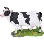 Figurines d'animaux en r�sine, figurines de vache miniatures pour d�coration de jardin de bureau