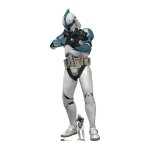 Figurine en carton ? stormtrooper - armure clone phase 1 - star wars - haut 190 cm
