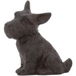 Signes grimalt - figurine de chien en fonte pour d�coration rustique dans la maison et le jardin
