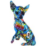 Figurine de chien pop art, id�ale pour la maison et le bureau, cadeau original, d�coration moderne, d�tails ...