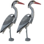 Figurine de jardin heron lot de 2