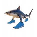 Figurine � tralalelo tralala � en 2d, d�coration de bureau amusante et plate