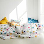 Fijalo - housse de couette confetti 260x220 cm (lit 180 / 200)