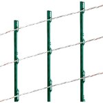 Fil de clture lectrique, fil en poly portable de 2625 pieds 800 m, diamtre de 3 / 32', 9 brins de ...