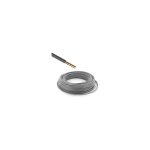Fil lectrique rigide - h07vu - 1, 5mm - gris - vu1, 5g - couronne de 100m