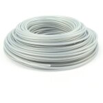 Fil de tondeuse en acier 3 mm x 30 mtres, fil de tondeuse, bobine de fil d'acier robuste pour dbroussailleus ...