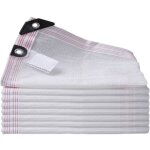 Filet anti chaleur filet d'ombrage bache pour pergola blanc, renforce �paissir voile ombrage, filet coupe ...