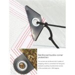 Filet anti chaleur filet d'ombrage bache pour pergola, serre jardin grang� voile d ombrage rectangulaire ...