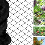Filet anti - oiseaux filet anti - oiseaux noir, utilisé pour protéger les jardins, les plantes et les ... Filet anti - oiseaux filet anti - oiseaux noir, utilisé pour protéger les jardins, les plantes et les ...