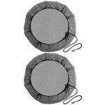 Fitags - filet de baril de pluie, 2 pièces filet de protection avec cordon de serrage, couverture anti ... Fitags - filet de baril de pluie, 2 pièces filet de protection avec cordon de serrage, couverture anti ...