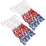 Filet de basket professionnel 2 pièces, filet de remplacement de basket - ball, filet pour panier de ... Filet de basket professionnel 2 pièces, filet de remplacement de basket - ball, filet pour panier de ...