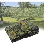 Filet de camouflage - - 2x3 m - polyester oxford 150d - l�ger - feuillage 3d