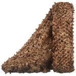 Filet de camouflage pour ombrage, pare - soleil et d�coration de f�te, 1, 5 x 3 m (camouflage d�sert) ...