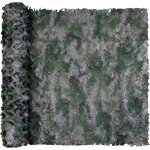 Filet de camouflage pour ombrage, pare - soleil et d�coration de f�te, 1, 5 x 5 m (jungle digital)