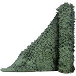 Filet de camouflage pour ombrage, pare - soleil et d�coration de f�te, 1, 5 x 5 m (vert)