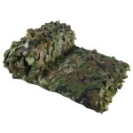 Filet de camouflage vert voile d'ombrage rectangulaire design ombrire camouflage 3x5 m