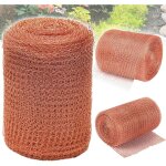Filet cuivre anti limace et escargots 12, 7cm x 6m double grillage anti rongeur barriere protection jardin ...