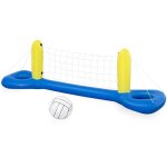 Filet flottant de volley - ball avec ballon 244 x 64 x 76 cm, jaune