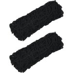 Filets  foin 2 pcs rectangulaire noir 100x90 cm pp vidaxl