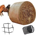 Filet � foin pour chevaux, 5x5 ft filet � foin balles rondes filet � foin r�sistant � l'usure pour chevaux ...