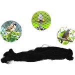 Filet noir anti - oiseaux en nylon ? protection pour plantes, arbres, l�gumes, jardin, ferme et verger, ...