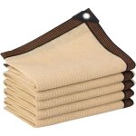 Filet d'ombrage, voile d'ombrage uv 85 %, toile d'ombrage, toile d'ombrage coupe - vent pour serre avec ...